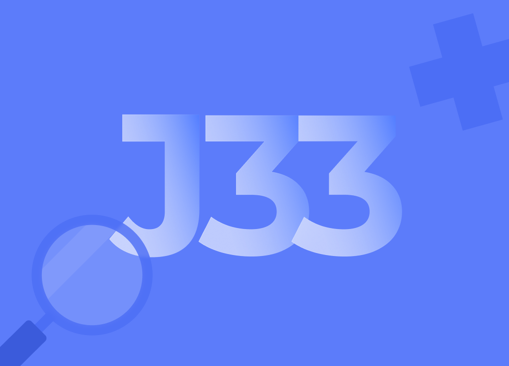 질병코드 J33